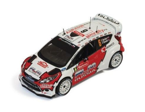 Ixo model RAM494 FORD FIESTA RS WRC N.6 5th MONTE CARLO 2012 NOVIKOV-GIRAUDET 1:43 Modellino