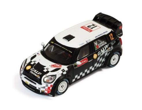Ixo model RAM496 MINI JOHN COOPER WORKS N.12 10th MONTE CARLO 2012 ARAUJO-RAMALHO 1:43 Modellino