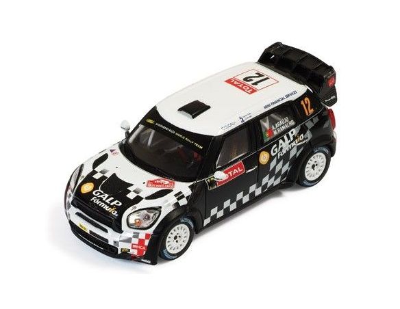 Ixo model RAM496 MINI JOHN COOPER WORKS N.12 10th MONTE CARLO 2012 ARAUJO-RAMALHO 1:43 Modellino