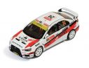 Ixo model RAM497 MITSUBISHI LANCER EVO X N.24 18th MONTE CARLO 2012 BURRI-FERRERO 1:43 Modellino