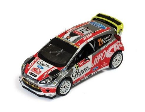Ixo model RAM499 FORD FIESTA RS WRC N.21 9th MONTE CARLO 2012 PROKOP-HRUZA 1:43 Modellino