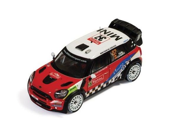 Ixo model RAM500 MINI JOHN COOPER WORKS N.37 2nd MONTE CARLO 2012 SORDO-BARRIO 1:43 Modellino