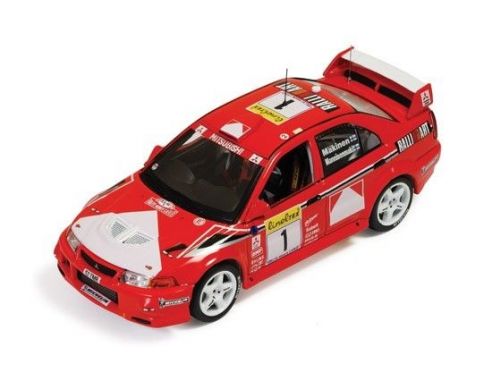 Ixo model RAM509 MITSUBISHI LANCER EVO VI N.1 WINNER MONTE CARLO 1999 MANN.-MAKINEN 1:43 Modellino