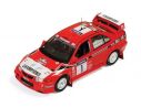 Ixo model RAM510 MITSUBISHI LANCER EVO VI N.1 3rd AUSTRALIA 1999 MANNISENMAK-MAKINEN 1:43 Modellino