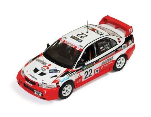 Ixo model RAM513 MITSUBISHI LANCER EVO VI 9th CHINA 1999 TAGUCHI-TEOH 1:43 Modellino