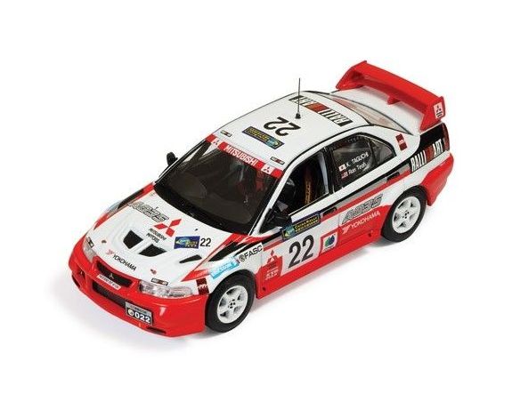 Ixo model RAM513 MITSUBISHI LANCER EVO VI 9th CHINA 1999 TAGUCHI-TEOH 1:43 Modellino