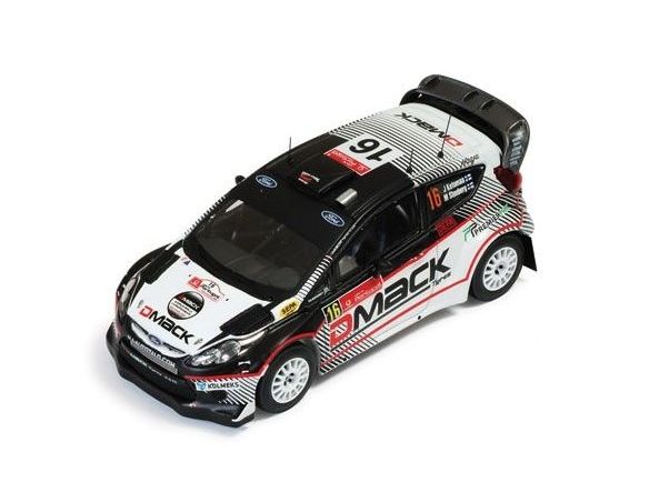 Ixo model RAM515 FORD FIESTA RS WRC N.16 9th PORTUGAL RALLY 2012 KETOMAA-STENBERG 1:43 Modellino