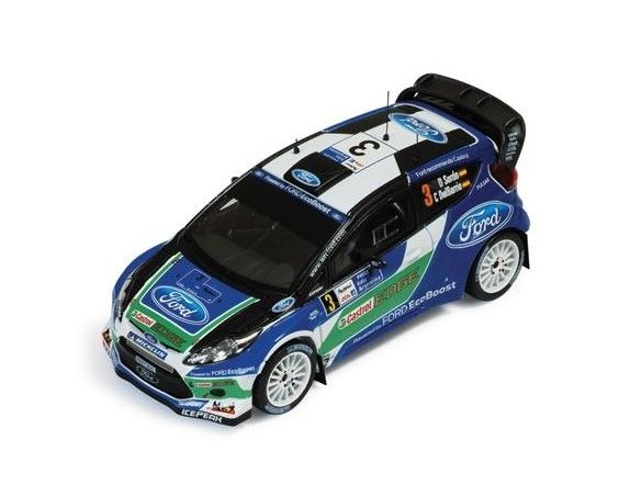 Ixo model RAM516 FORD FIESTA RS WRC N.3 RETIRED ARGENTINA 2012 SORDO-DEL BARRIO 1:43 Modellino