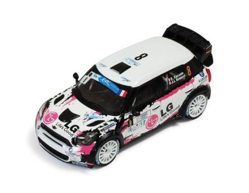 Ixo model RAM556 MINI JOHN COOPER WORKS N.3 RETIRED R.WALLONIE 2013 F.DUVAL-A.LEYH 1:43 Modellino