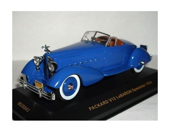 Ixo model MUS043 PACKARD V12 LE BARON SPEEDSTER 1/43 Modellino