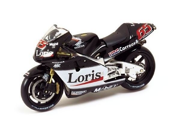 Ixo model RAB029 HONDA NSR500 WEST CAPIROSSI '02 1/24 Modellino