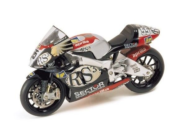 Ixo model RAB051 APRILIA RS3 LACONI MOTO GP '02 1/24 Modellino