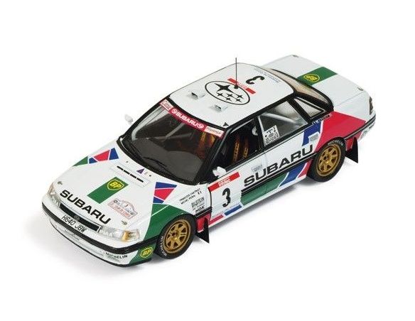 Ixo model RAC211 SUBARU LEGACY RS n.3 TDC 1991 1/43 Modellino