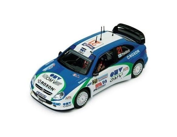 Ixo model RAM192 CITROEN XSARA WRC n.21 ITALIA'05 1/43 Modellino