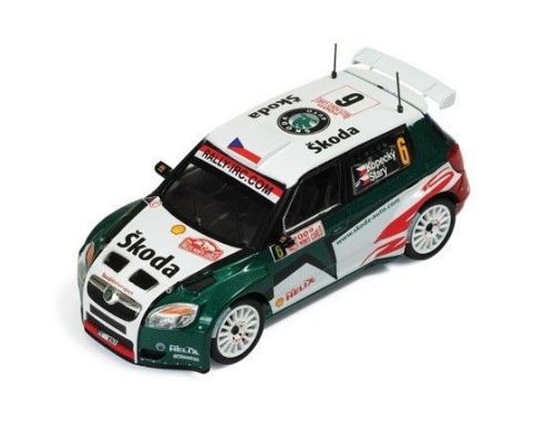 Ixo model RAM365 SKODA FABIA S2000 n.6 MC 2009 1/43 Modellino