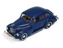 Ixo model MUS050 OPEL KAPITAN 4-DOOR SEDAN (SECOND GENERATION) 1950 BLUE 1:43 Modellino