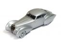 Ixo model MUS054 DELAGE D8 120-S PORTOUT AERO COUPE' 1937 SILVER 1:43 Modellino