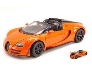 RASTAR RAT43900OR BUGATTI VEYRON 16.4 GRAND SPORT 2012 ORANGE 1:18 Modellino