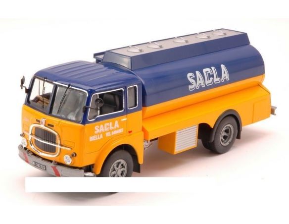 Ixo model TRU011 FIAT 682N 1966 SACLA FUEL TRASPORTER 1:43 Modellino