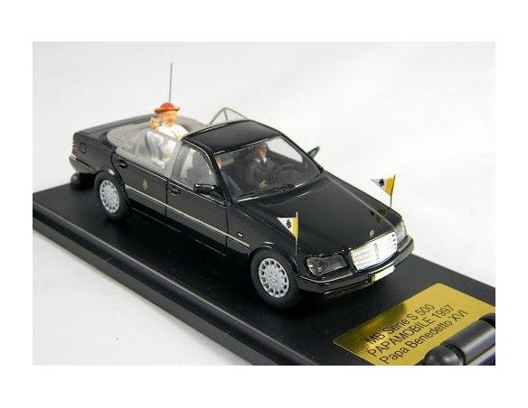 Giocher MP02 MB SERIE S 500 PAPAMOBILE PAPA BENEDETTO XVI 1:43 Modellino