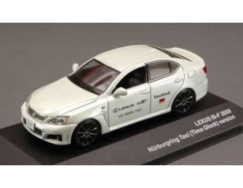 J-Collection JC095 LEXUS IS-F 2009 NURBURGRING TAXI TIMO GLOCK VERSION 1:43 Modellino
