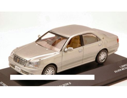 J-Collection JC10013SL TOYOTA CROWN SALOON G 2001 SILVER METALLIC 1:43 Modellino