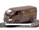 J-Collection JC125 TOYOTA HIACE 2007 UPS UK DELIVERY VAN 1:43 Modellino