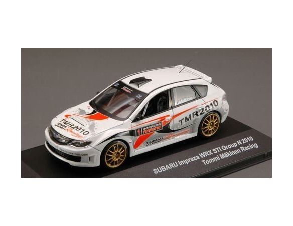 J-Collection JC174 SUBARU IMPREZA WRX STI N.1 GROUP N 2010 T.MAKINEN RACING 1:43 Modellino