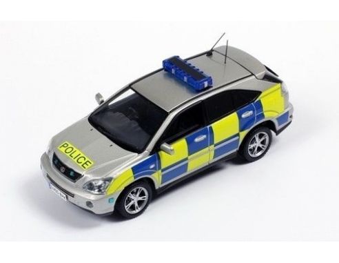 J-Collection JC185 LEXUS 400H HYBRID U.K. HAMPSHIRE POLICE CAR 2005 1:43 Modellino