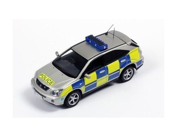 J-Collection JC185 LEXUS 400H HYBRID U.K. HAMPSHIRE POLICE CAR 2005 1:43 Modellino