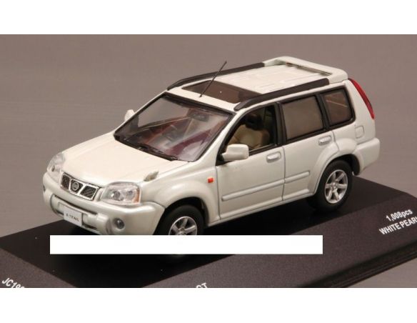 J-Collection JC19074WP NISSAN X-TRAIL GT 2005 WHITE PEARL 1:43 Modellino