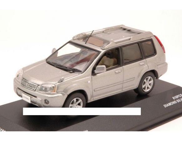 J-Collection JC19079SL NISSAN X-TRAIL Xtt 2005 DIAMOND SILVER 1:43 Modellino