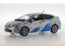 J-Collection JC209 TOYOTA NEW PRIUS SILVER/BLUE 1:43 Modellino