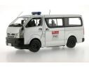 J-Collection JC218 TOYOTA HIACE VAN 2008 RALLY JAPAN SERVICE 1:43 Modellino