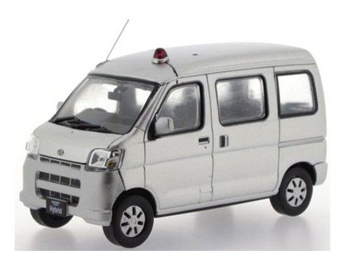 J-Collection JC227 DAIHATSU HIJET 2009 JAPAN UNMARKED POLICE CAR 1:43 Modellino
