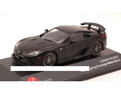 J-Collection JC236 LEXUS LFA 2011 NURBURGRING PACKAGE MATT BLACK 1:43 Modellino