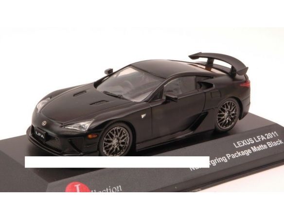 J-Collection JC236 LEXUS LFA 2011 NURBURGRING PACKAGE MATT BLACK 1:43 Modellino