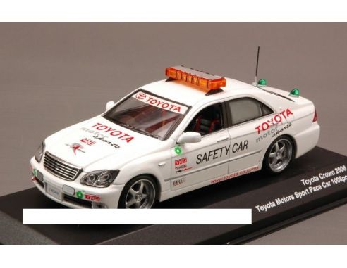 J-Collection JC31001PC TOYOTA CROWN 2006 TOYOTA MOTORS SPORT PACE CAR WHITE 1:43 Modellino