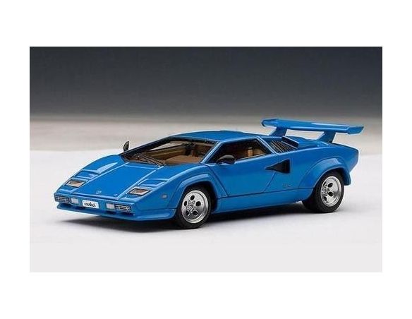 Auto Art / Gateway AA54534 LAMBORGHINI COUNTACH 5000S 1982 BLUE 1:43 Modellino