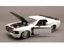JADA TOYS JADA54021 FORD MUSTANG BOSS 429 1970 WHITE 1:24 Modellino