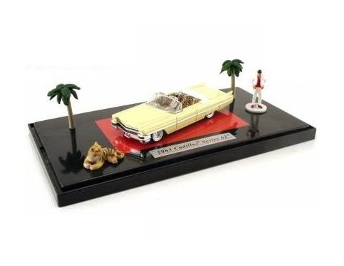 Jada 90521 CADILL.CONV.+FIGURE SCARFACE'63 1/64 Modellino