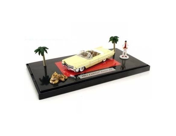 Jada 90521 CADILL.CONV.+FIGURE SCARFACE'63 1/64 Modellino