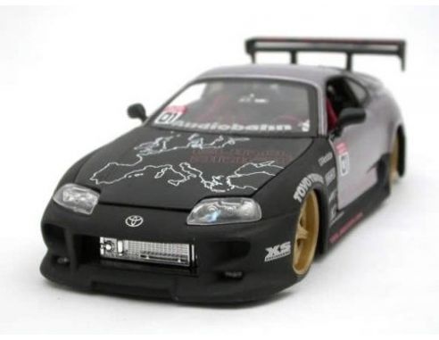 Jada 91171 TOYOTA SUPRA W/EXTRA WHEELS 1/24 Modellino