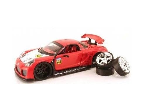 Jada 91173 TOYOTA MR2 W/EXTRA WHEELS 1/24 Modellino
