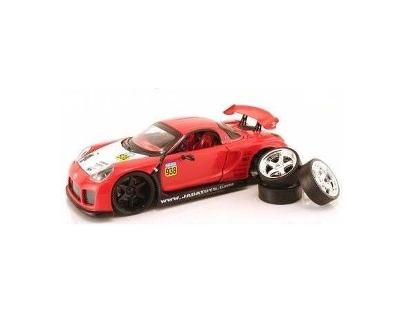 Jada 91173 TOYOTA MR2 W/EXTRA WHEELS 1/24 Modellino