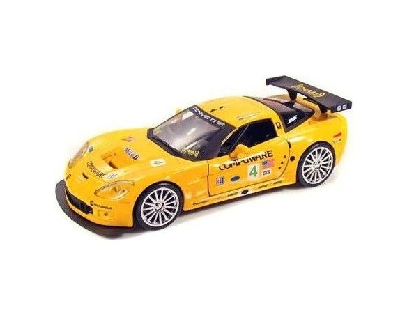 Jada 91806 CHEVY CORVETTE C6-R n.4 2005 1/24 Modellino