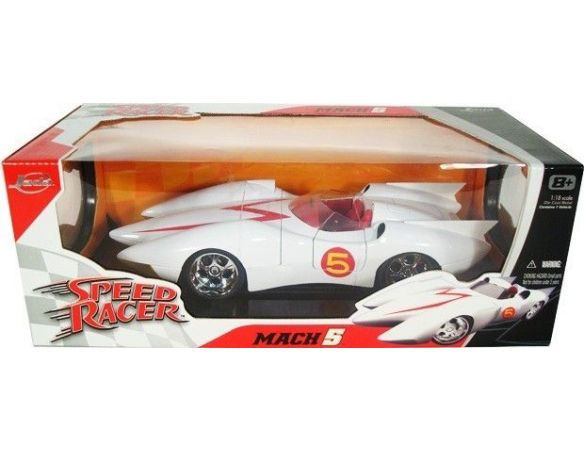 Jada JADA91879 SPEED RACER MACH 5 WHITE 1:18 Modellino