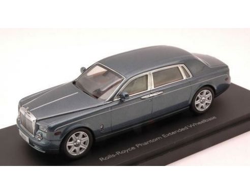 Kyosho KY5542LBL ROLLS ROYCE PHANTOM EXTENDED WHEELBASE LIGHT BLUE MET. 1:43 Modellino
