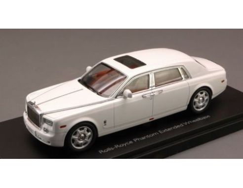 Kyosho KY5543EW ROLLS ROYCE PHANTOM EXTENDED WHEELBASE 2013 WHITE 1:43 Modellino