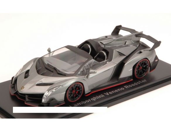 Kyosho KY5572GR LAMBORGHINI VENENO ROADSTER 2014 GREY 1:43 Modellino
